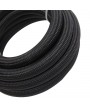 10AN 10-Foot Universal Stainless Steel Braided Fuel Hose Black