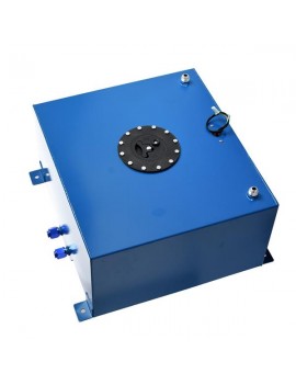 15 Gallon 60L Universal Aluminum Fuel Tank Oil Level Sensor Blue