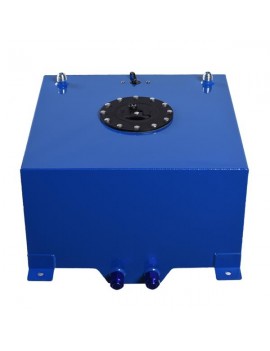 10 Gallon 40L Universal Aluminum Fuel Tank Oil Level Sensor Blue