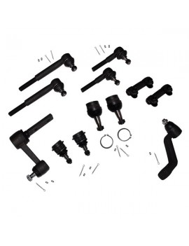 12 Piceces Steering Parts Suspension Kit Pitman Arm for 94-96 Dodge Ram 1500 2WD